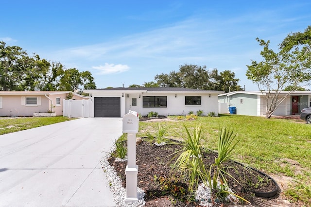 3381 19th Pl SW, Largo, FL 33774 - ranch-style home with a garage, driveway, and stucco siding