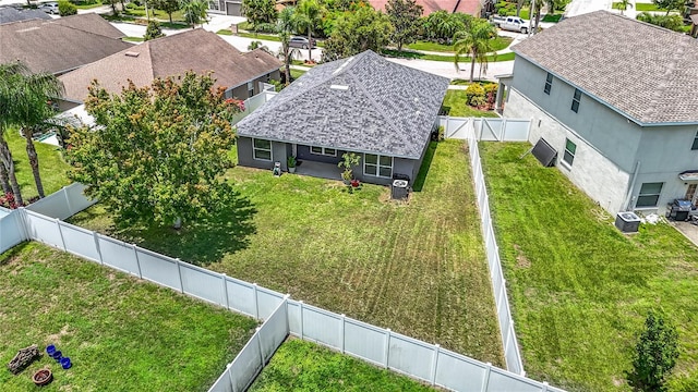 14371 Edinburgh Moor Dr, Wimauma, FL 33598 - aerial perspective of suburban area