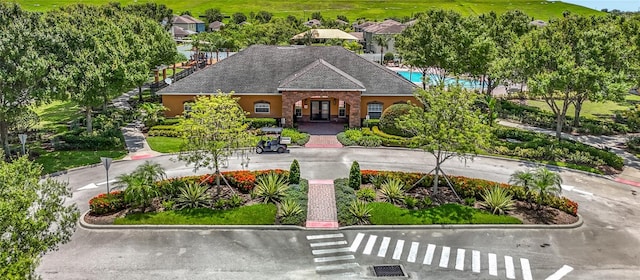 14371 Edinburgh Moor Dr, Wimauma, FL 33598 - view from above of property