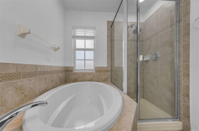 5030 Herring Ct, New Port Richey, FL 34652 - full bath featuring a bath and a stall shower