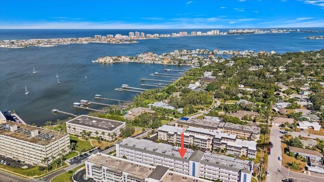 139 Bluff View Dr Unit 405, Belleair Bluffs, FL 33770 - view of urban area with a large body of water