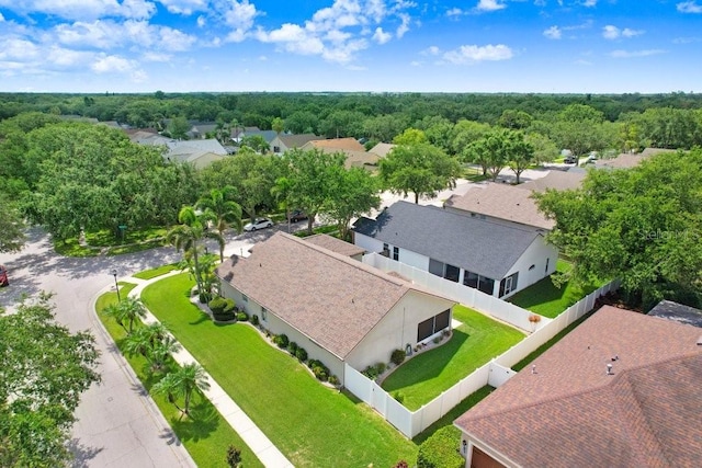 7101 Bucks Ford Dr, Riverview, FL 33578 - aerial perspective of suburban area