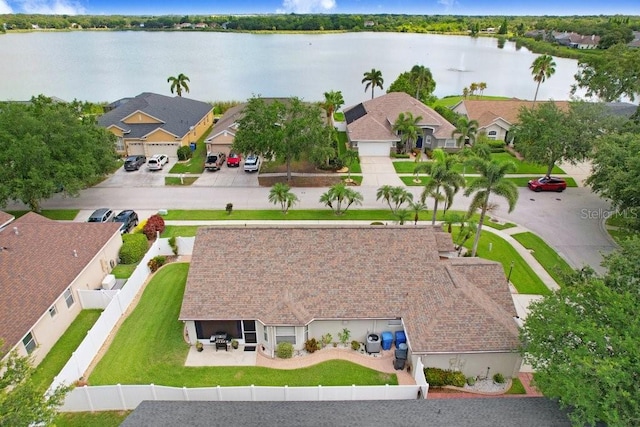 7101 Bucks Ford Dr, Riverview, FL 33578 - aerial perspective of suburban area with a nearby body of water