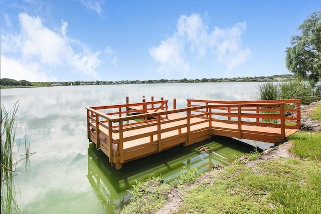 7101 Bucks Ford Dr, Riverview, FL 33578 - dock featuring a water view