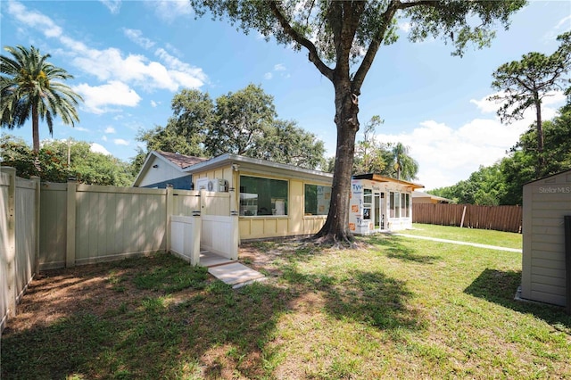 5346 Black Pine Dr, Tampa, FL 33624 - rear view of property featuring a fenced backyard