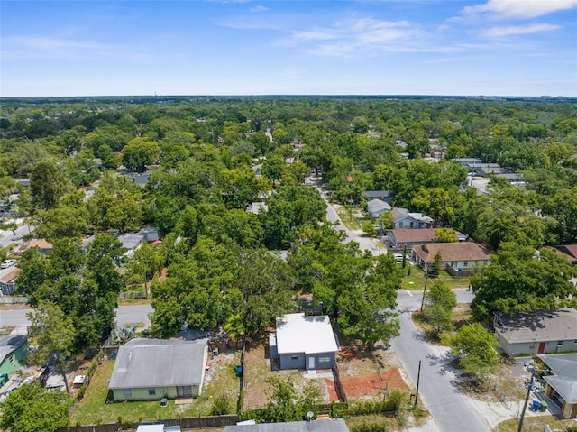 9310 N 12th St, Tampa, FL 33612 - drone / aerial view of a heavily wooded area