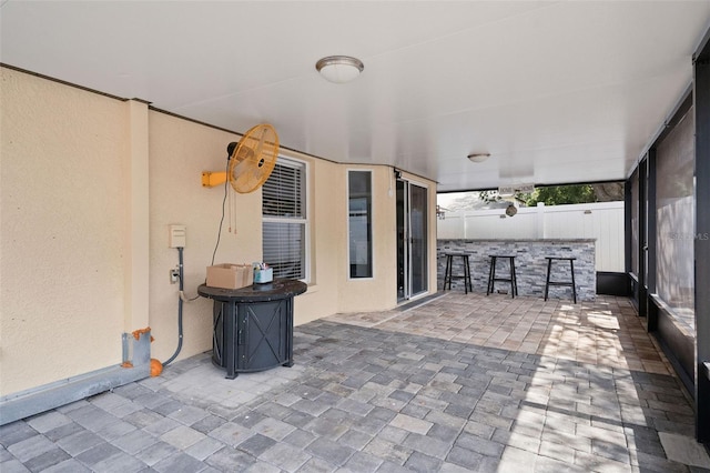 8526 Quarter Horse Dr, Riverview, FL 33578 - view of unfurnished sunroom