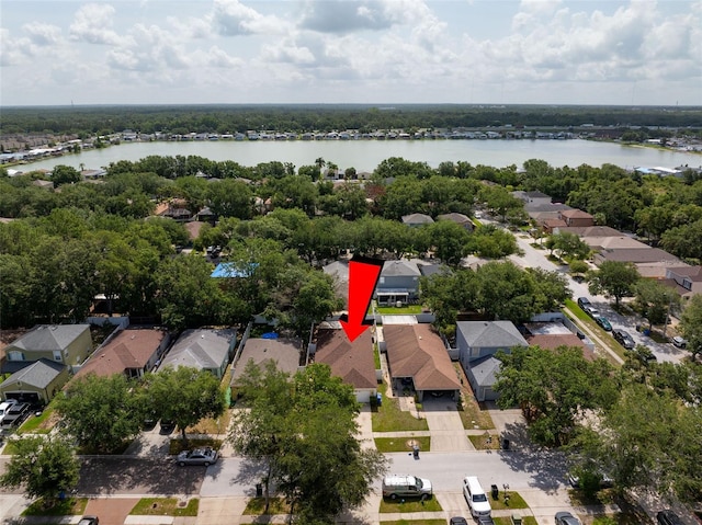 8526 Quarter Horse Dr, Riverview, FL 33578 - aerial view of property's location with a nearby body of water and nearby suburban area