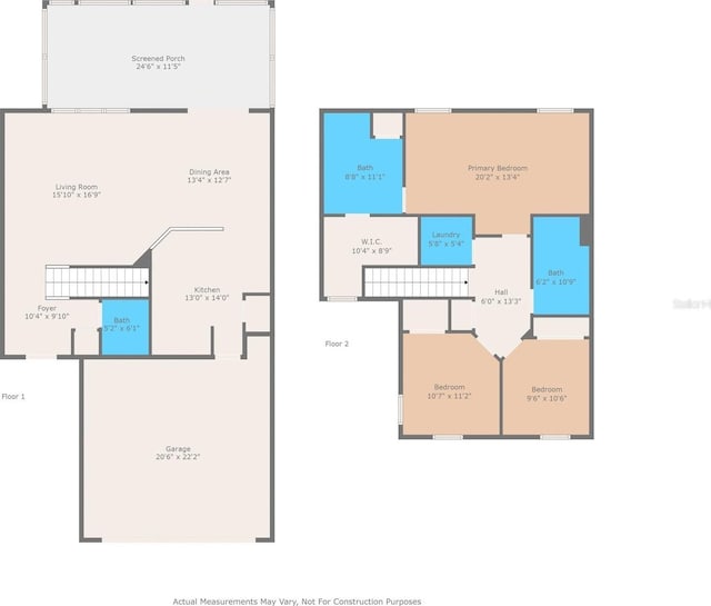 17509 Queensland St, Land O Lakes, FL 34638 - view of home floor plan