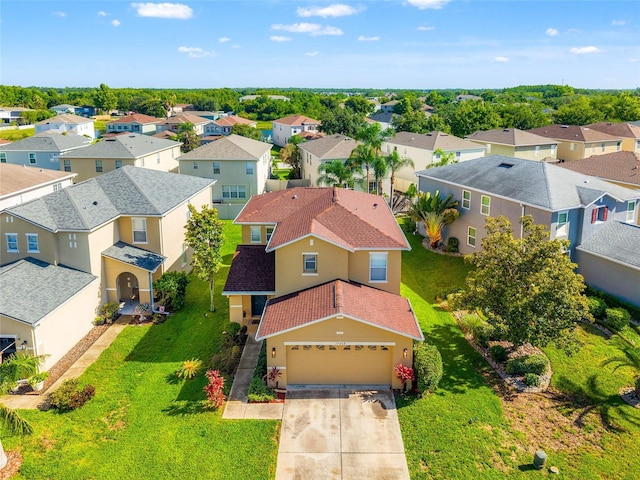 17509 Queensland St, Land O Lakes, FL 34638 - aerial perspective of suburban area
