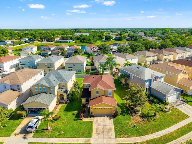 17509 Queensland St, Land O Lakes, FL 34638 - aerial perspective of suburban area