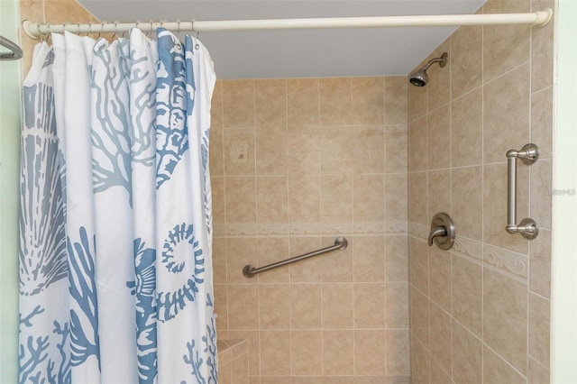 940 Virginia St Unit 303, Dunedin, FL 34698 - bathroom featuring a tile shower