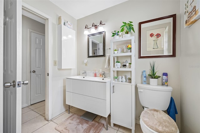 5107 Pine St, Seffner, FL 33584 - bathroom featuring tile patterned floors and vanity