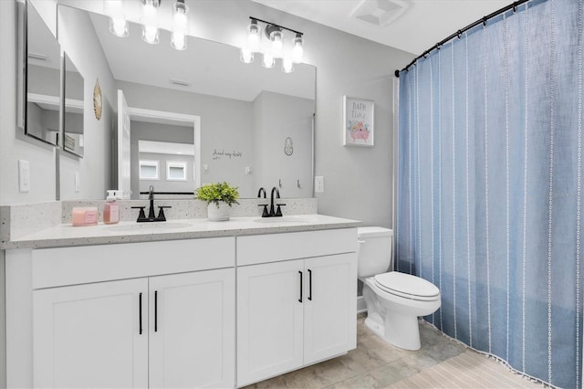 12382 Tibbetts St, Odessa, FL 33556 - full bath featuring toilet and double vanity