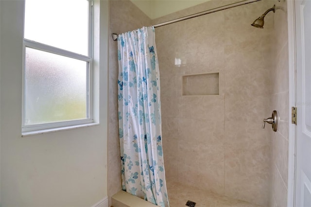2228 Hannah Way S, Dunedin, FL 34698 - full bath featuring tiled shower