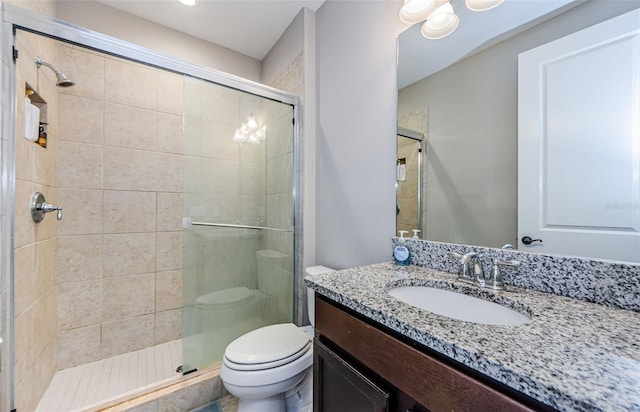 29038 Picana Ln, Wesley Chapel, FL 33543 - bathroom featuring vanity and a shower stall