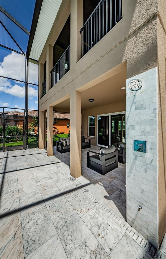 29038 Picana Ln, Wesley Chapel, FL 33543 - view of patio / terrace with an outdoor living space