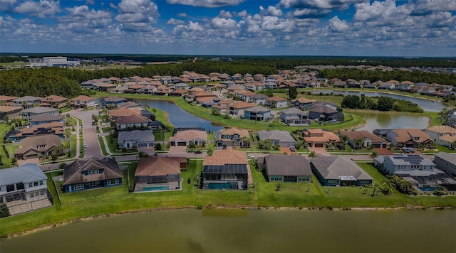 29038 Picana Ln, Wesley Chapel, FL 33543 - aerial perspective of suburban area with a nearby body of water