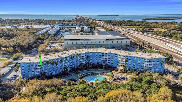 3315 58th Ave S Unit 421, Saint Petersburg, FL 33712 - bird's eye view of a nearby body of water and apartment complex / building