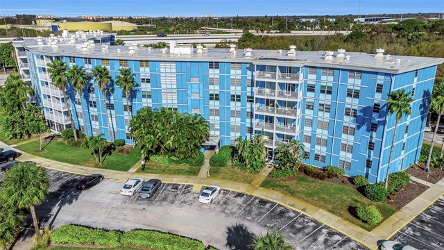 3315 58th Ave S Unit 421, Saint Petersburg, FL 33712 - drone / aerial view of apartment complex