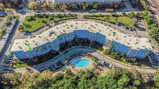 3315 58th Ave S Unit 421, Saint Petersburg, FL 33712 - aerial view of a pool area