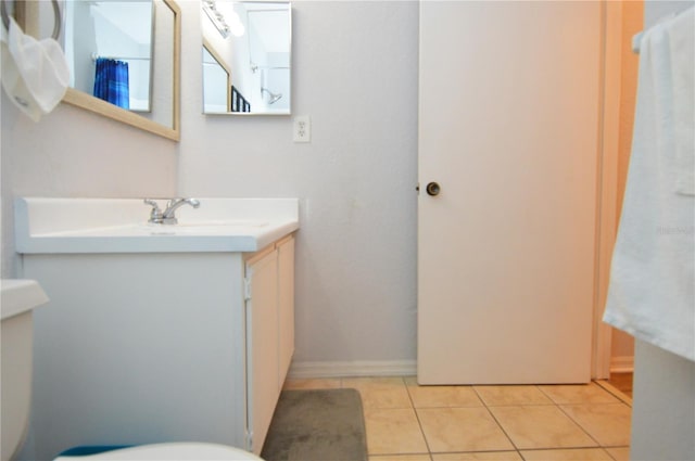 10265 Gandy Blvd N Unit 1409, Saint Petersburg, FL 33702 - bathroom featuring vanity and tile patterned floors