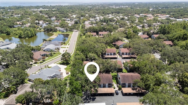 506 Duxbury Ct Unit A, Safety Harbor, FL 34695 - aerial view of residential area with a large body of water