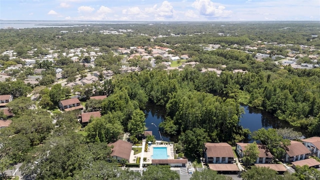 506 Duxbury Ct Unit A, Safety Harbor, FL 34695 - aerial overview of property's location featuring a pool area and a large body of water