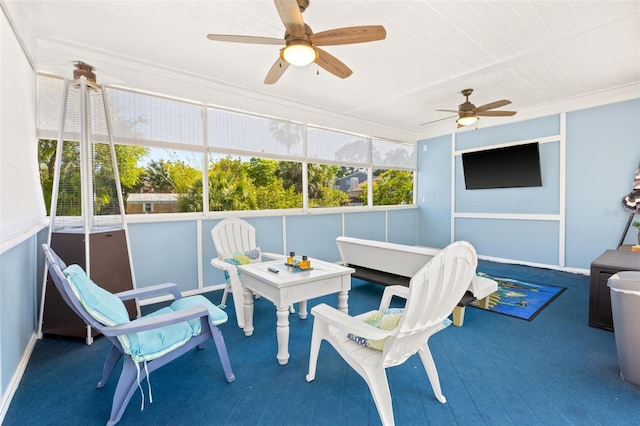 428 Klosterman Rd W, W, Palm Harbor, FL 34683 - view of sunroom / solarium