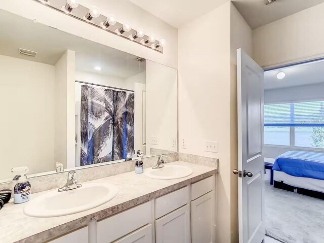 10024 Merry Fawn Ct, Sun City Center, FL 33573 - ensuite bathroom with double vanity