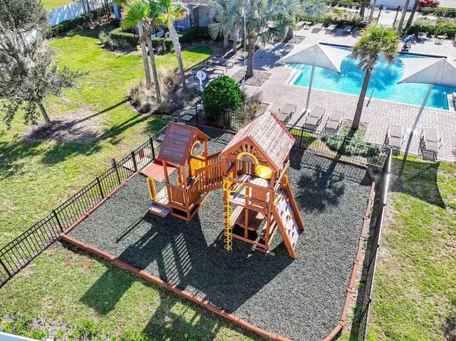 10024 Merry Fawn Ct, Sun City Center, FL 33573 - view of community pool