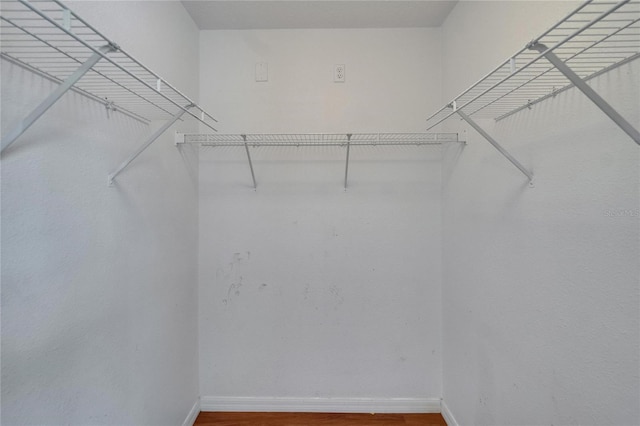 3455 Castle Stone Ct, Valrico, FL 33594 - spacious closet featuring wood finished floors