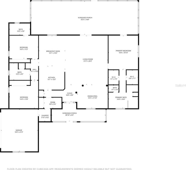 21590 SW 84th Loop, Dunnellon, FL 34431 - view of property floor plan