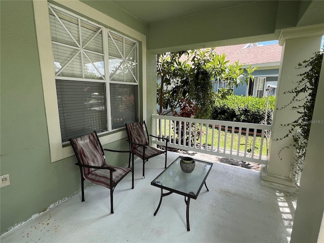 1247 Gentilly Ln, Wesley Chapel, FL 33544 - view of covered porch