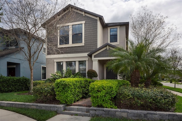 4146 Bexley Village Dr, Land O Lakes, FL 34638 - view of front of house with stucco siding