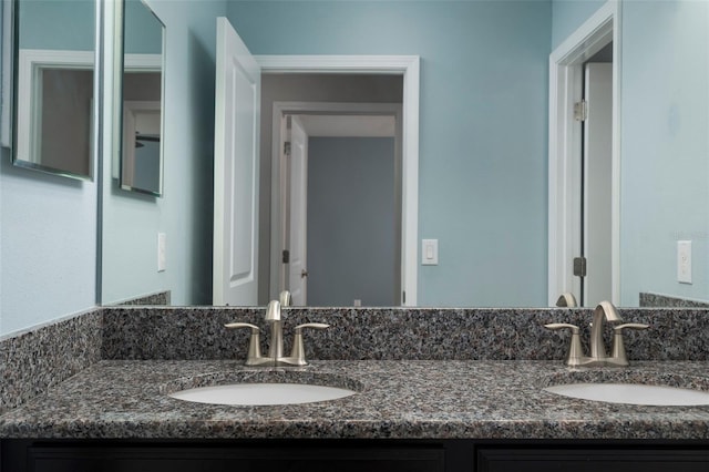 4146 Bexley Village Dr, Land O Lakes, FL 34638 - full bathroom featuring double vanity