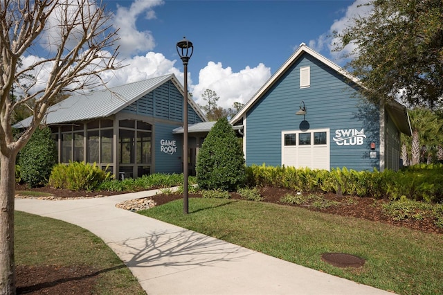 4146 Bexley Village Dr, Land O Lakes, FL 34638 - view of community featuring a lawn
