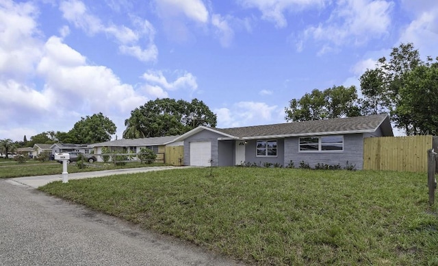 7625 Marechal Ave, Port Richey, FL 34668 - ranch-style house featuring a garage and driveway