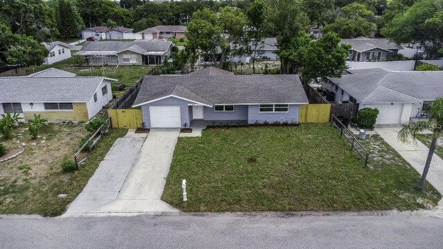 7625 Marechal Ave, Port Richey, FL 34668 - aerial perspective of suburban area