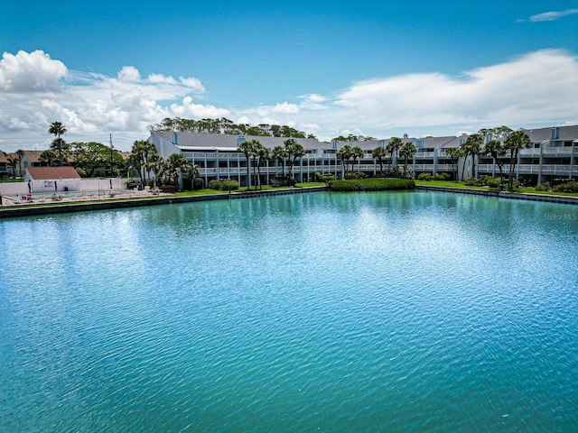 12132 Capri Cir S, Treasure Island, FL 33706 - water view featuring nearby suburban area