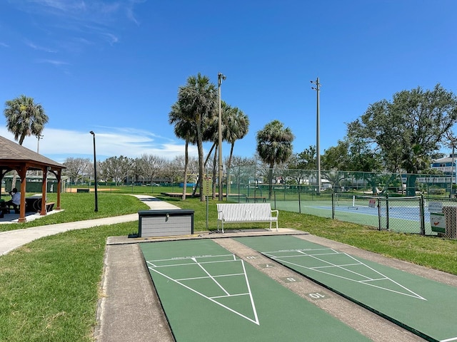 12132 Capri Cir S, Treasure Island, FL 33706 - view of home's community featuring a gazebo