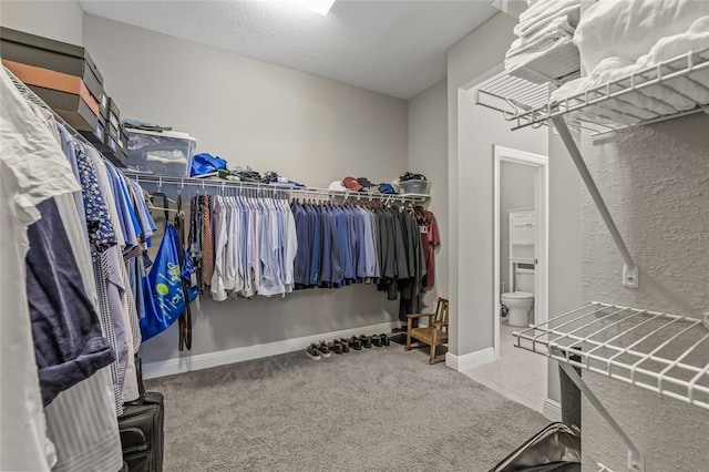 7114 Bowspirit Pl, Apollo Beach, FL 33572 - spacious closet featuring carpet floors