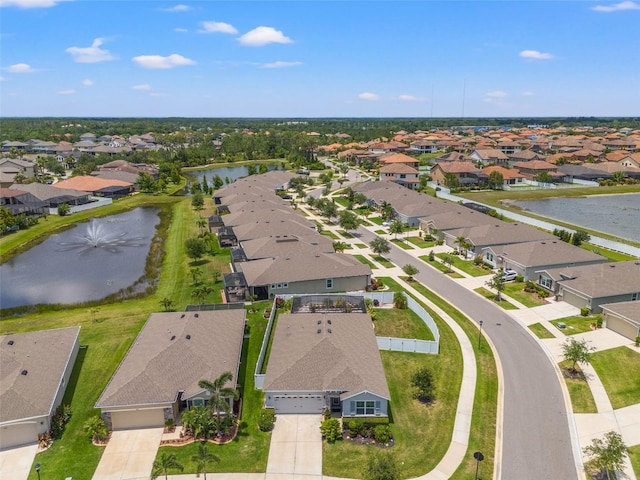 13301 Waterleaf Garden Cir, Riverview, FL 33579 - aerial perspective of suburban area featuring a nearby body of water