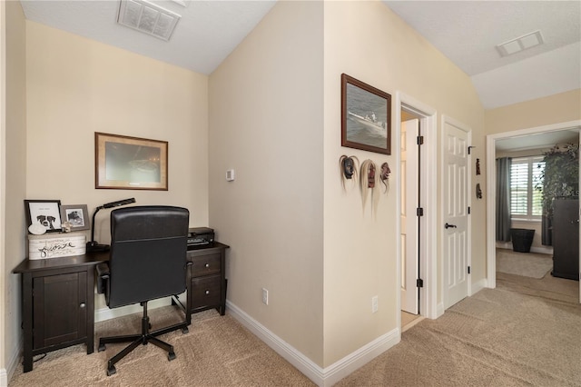 165 Mobbly Bay Dr, Oldsmar, FL 34677 - office space with carpet and lofted ceiling