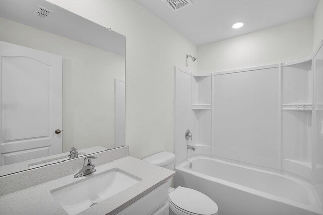 103 Whippoorwill Dr, Palm Coast, FL 32164 - full bathroom featuring vanity and washtub / shower combination