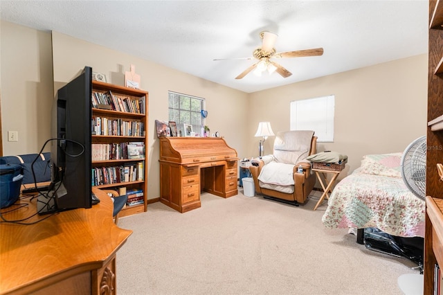 11307 Sandpine Rd, Riverview, FL 33569 - bedroom with carpet flooring and ceiling fan