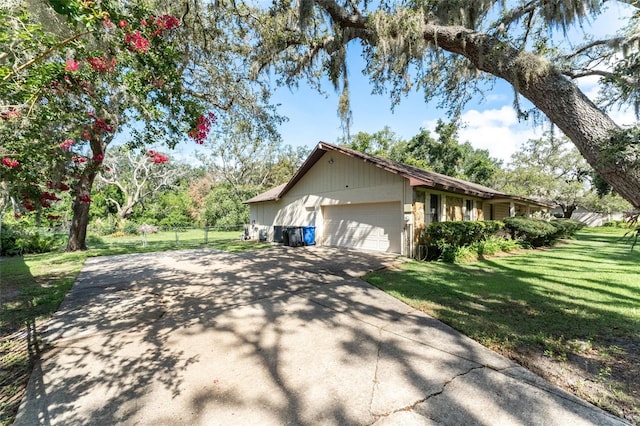 11307 Sandpine Rd, Riverview, FL 33569 - view of home's exterior featuring an attached garage and concrete driveway