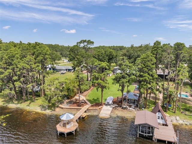 21906 Shamu Dr, Land O Lakes, FL 34639 - bird's eye view of a large body of water