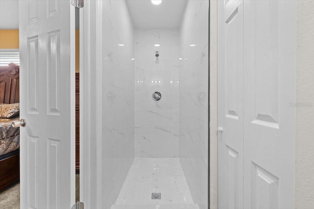 4945 91st Ave N Unit 30, Pinellas Park, FL 33782 - full bathroom with ensuite bath and a marble finish shower