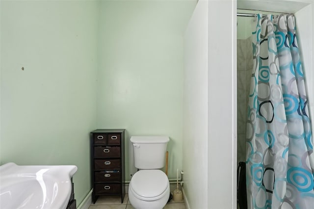 109 Emerald Ln, Largo, FL 33771 - full bathroom with tile patterned floors and curtained shower